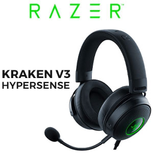 Razer Kraken V3 HyperSense Wired Gaming Headset