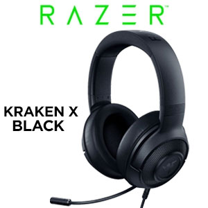 Razer Kraken X Virtual 7.1 Gaming Headset - Black