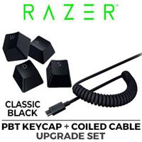Razer PBT Keycap And Coiled Cable Upgrade Set - Classic