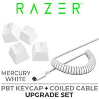 Razer PBT Keycap And Coiled Cable Upgrade Set - Mercury