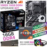 RYZEN 9 5900X Prime X570-P 16GB 3600MHz Upgrade Kit