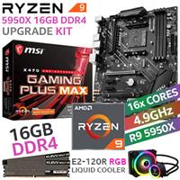 RYZEN 9 5950X X470 Gaming Plus MAX 16GB 3600MHz Upgrade Kit