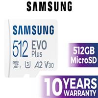 SAMSUNG 512GB EVO Plus Micro SD Card