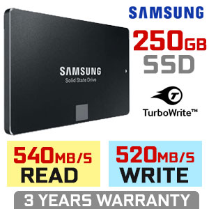 dynasti coping Grundlæggende teori Samsung 750 EVO 250GB SSD - MZ-750250BW