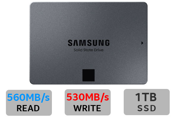 SAMSUNG SSD 870 QVO 1 TO (MZ-77Q1T0BW)
