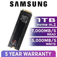 Samsung 980 Pro 1TB Heatsink NVMe SSD