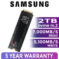 Samsung 980 Pro 2TB Heatsink NVMe SSD