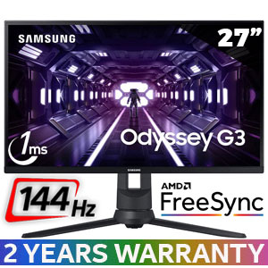 Samsung Odyssey G3 Series 27" FHD Gaming Monitor Open Box