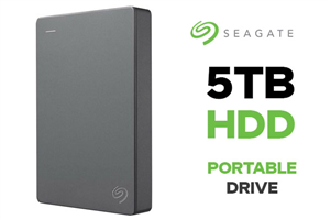 Seagate Basic 5TB Portable External Hard Drive