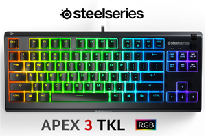 Steelseries APEX 3 TKL RGB Gaming Keyboard