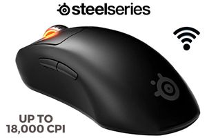 SteelSeries PRIME Mini Wireless Gaming Mouse - Black