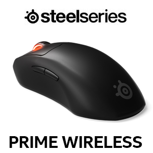 SteelSeries PRIME Wireless Pro Series Gaming Mouse - Black