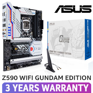 ASUS Z590 WIFI Gundam Edition Intel Motherboard