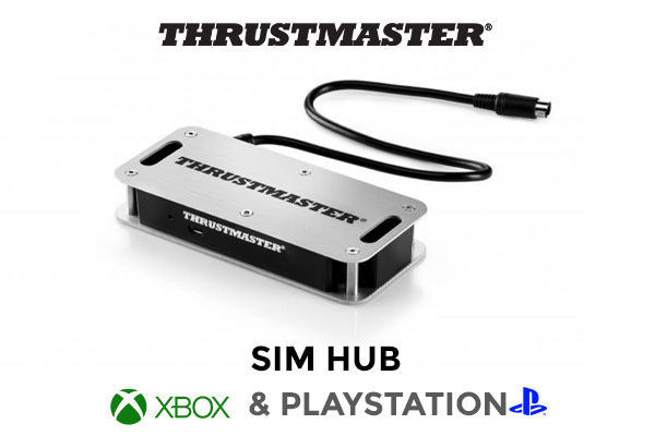 Thrustmaster 4060091 Sim Hub  / Supports Xbox One / PlayStation 4 / Connect up to 4