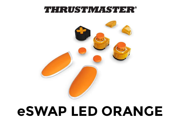 Thrustmaster eSwap LED Orange Crystal Pack
