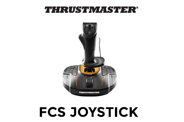 Thrustmaster T16000M FCS Joystick For PC Only / 16 Action Buttons / AccuRate Technology / Ergonomic Trigger For Brake / Magnetic Sensors Located On The Stick / TM2960773