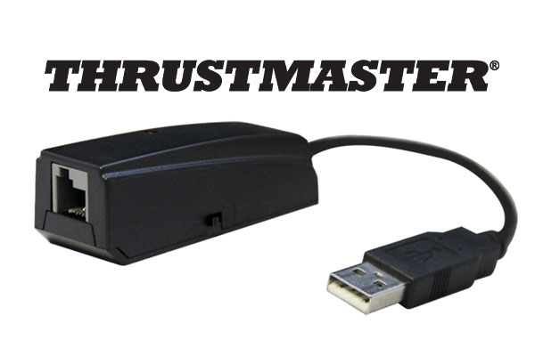 Thrustmaster TM4060079 T.RJ12 USB Adapter / 10-Bit Resolution and Precision on all 3 AXES /  T3PA -Thrustmaster 3 Pedals Add-on / T3PA-PRO - Thrustmaster 3 pedals add-on-PRO