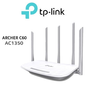 TP-LINK Archer C60 AC1350 Dual Band Wi-Fi Router