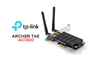 TP-LINK Archer T6E AC1300 Wireless PCI Express Adapter