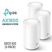 TP-LINK Deco X20 AX1800 Whole Home Mesh Wi-Fi 6 - 3 Pack