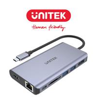 UNITEK USB 3.1 7in1 USB Ethernet HUB