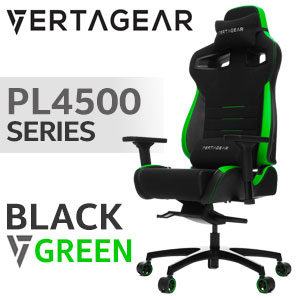 Vertagear PL4500 Gaming Chair Black / Green