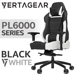 Vertagear PL6000 Gaming Chair Black / White