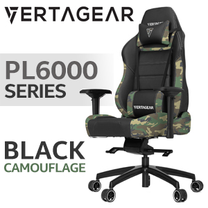 Vertagear PL6000 Gaming Chair Camouflage