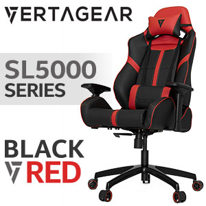 Vertagear SL5000 Gaming Chair Black / Red