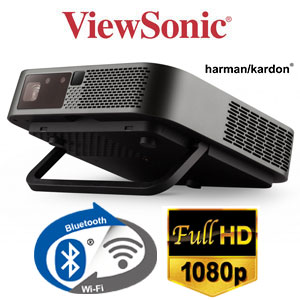 ViewSonic M2e 1080p Portable LED Projector