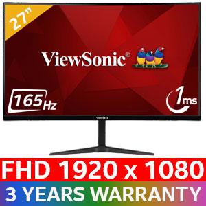 ViewSonic VX2718-PC-MHD 27" 165Hz Curved Monitor