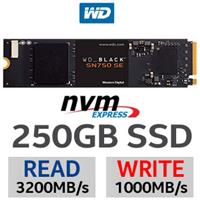 WD Black 250GB SN750 SE SSD
