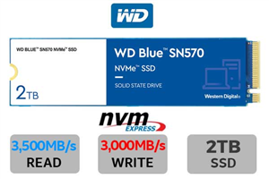 WD Blue SN570 2TB NVMe SSD