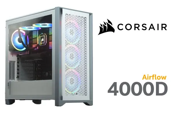 Corsair 4000D Airflow Gaming Case White