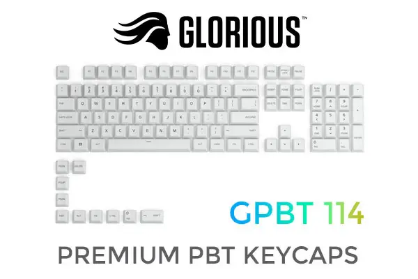 GPBT - Premium Dye Sub Keycaps - Glorious Gaming