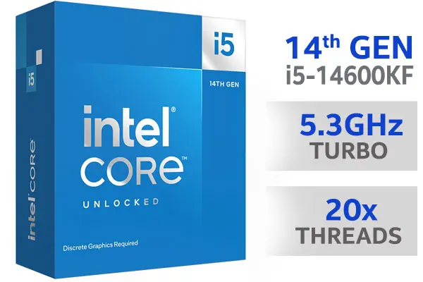 Intel Core I5-14600kf Desktop Processor 14 Cores 5.3 GHz LGA1700