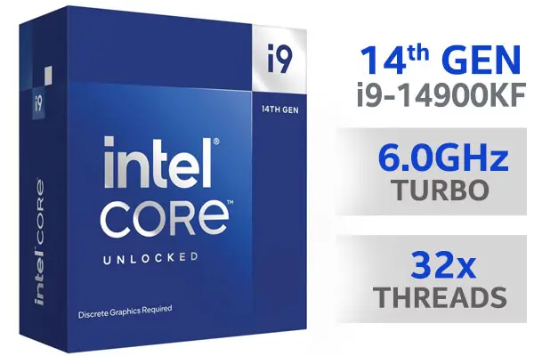 Intel 14th Gen Core i9 14900KF Processor