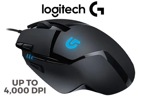 Logitech G402 Hyperion Fury USB Wired FPS Gaming Mouse Works
