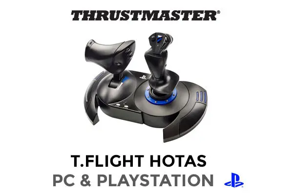 ThrustMaster T.Flight Hotas 4 Flight / Joystick & Throttle for PS4 PS3 and  PC
