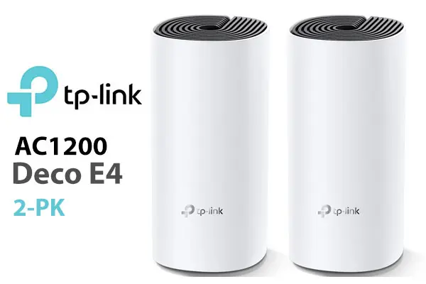 DECO-E4-2 TP-Link Pack de 2 Sistema Wi-Fi Mesh AC1200