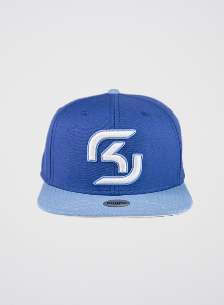 SK Gaming Snapback Blue-White