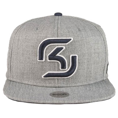 SK Gaming Snapback Grey