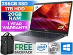 ASUS 14 X409FA Core i3 Laptop With 256GB SSD & 20GB RAM