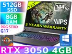 ASUS ROG Strix G17 G713IC RTX 3050 Gaming Laptop