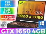 ASUS TUF Gaming F15 10th Gen GTX 1650 Gaming Laptop With 2TB SSD