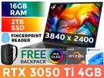 ASUS Vivobook 16X OLED Ryzen 9 RTX 3050 Ti Laptop With 2TB SSD