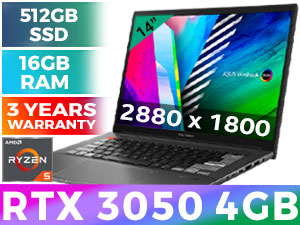 ASUS Vivobook Pro 14X OLED RTX 3050 Professional Laptop