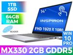 Dell Inspiron 14 5406 Core i7 2-in-1 Ultrabook With 64GB RAM & 1TB SSD