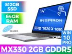 Dell Inspiron 14 5406 Core i7 2-in-1 Ultrabook With 64GB RAM