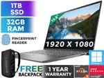 Dell Inspiron 15 5515-0013 Ryzen 5 Laptop With 32GB RAM & 1TB SSD